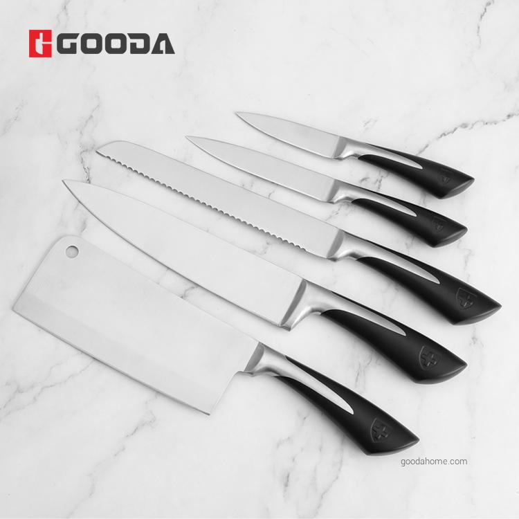 Набор из 5 кухонных ножей из нержавеющей стали