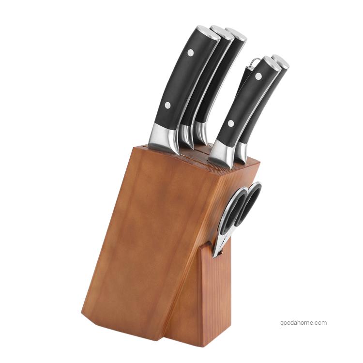 Набор из 5 кованых кухонных ножей из нержавеющей стали