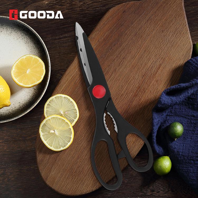 Набор кухонных ножей для стейка из 14 предметов с деревянной подставкой для ножей